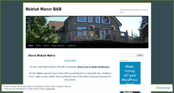 Desktop Screenshot of muklukmanor.com