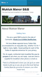 Mobile Screenshot of muklukmanor.com