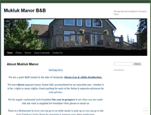 Tablet Screenshot of muklukmanor.com